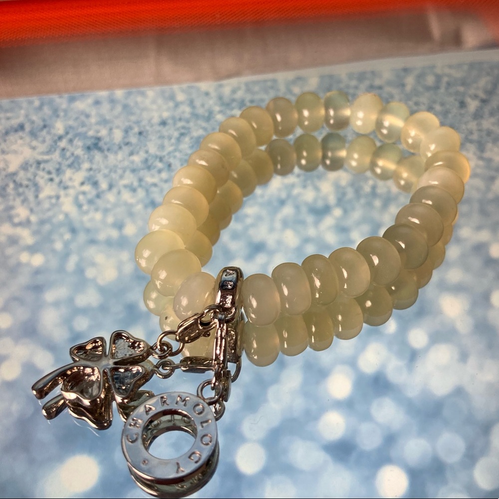Jade Bead Good Luck Charmology bracelet